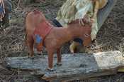 SOLD OUT::::"PATTERN" $15.00 Mailing $3.00 Americana Donkey is 15" long and 13" tall.